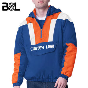 90s américain demi-fermeture éclair pull coupe-vent veste légère unisexe veste de sport, grande taille randonnée et hiver vêtements d'extérieur - Product Image 1