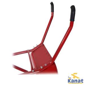 Troyka TLT-731 Heavy Duty Durable Dual-<b>Wheel</b> Tubeless Tyre-Busing Wheelbarrow 80L 0.60mm Steel Tray Demountable Multiple <b>Wheel</b> - Product Image 6