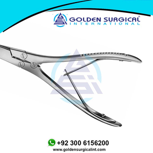 Killian 200mm Laringectomía Hueso Tijeras Acero inoxidable ENT Instrumentos quirúrgicos Fuente de alimentación manual - Product Image 4