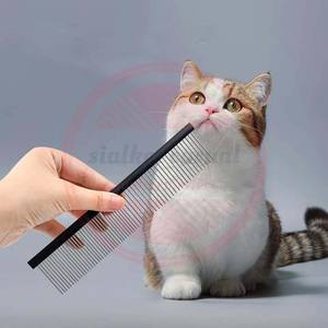 Peigne de toilettage pour chien et chat de haute qualité en gros à vendre | peignes professionnels en acier inoxydable personnalisés - Product Image 6