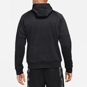 Sudadera con capucha de fútbol para hombre de alta calidad Slim Fit Custom Zip-Up Fleece 3D Puff Print Deportes de invierno ODM Venta al por mayor Patrón de dibujos animados sólido - Product Image 3