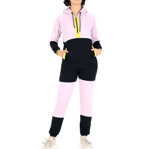 Ropa deportiva para mujer, chándal con estampado de logotipo personalizado, Material polar, entrenamiento, a la venta - Product Image 1
