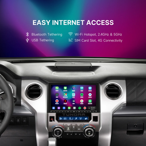 Dasaita Android Car Radio Head Unit <span class=keywords><strong>GPS</strong></span> Navigation Multimédia Stéréo Carplay DSP pour <span class=keywords><strong>Toyota</strong></span> Tundra 2014-2021 Reversing Aid - Product Image 4
