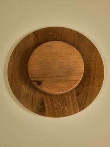 Premium Quality Vintage Round Lazy Susan <b>Tray</b> Handmade Mother of Pearl Inlay Rotating Design for Kitchen Dining & <b>Spice</b> Storage - Product Image 2