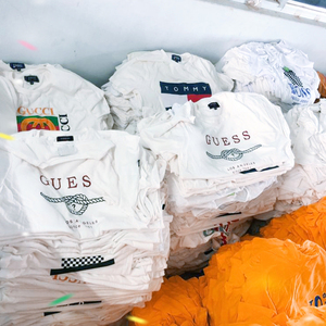 เสื้อยืดผ้าฝ้ายพิมพ์ซับลิเมชันสีแตกต่างกันเสื้อยืดไม่มีลายพิมพ์100% กำหนดเองราคาโรงงานโดยตรงจากสหรัฐอเมริกา - Product Image 4