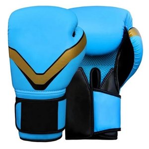 ถุงมือชกมวยหนังวัวแท้แบบมืออาชีพ - Product Image 3