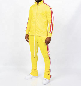 Ensembles de survêtements empilés personnalisés, survêtements tricotés pour hommes, ensembles deux pièces d'hiver, pantalons empilés, ensembles de survêtement pour hommes en vrac - Product Image 3