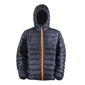 Men's Outdoor Fashion Puffer Jacket OEM Custom Logo Bubble <b>Coat</b> Quilted Winter Warm Outerwear Plain Dyed Hooded Windbreaker - Product Image 4