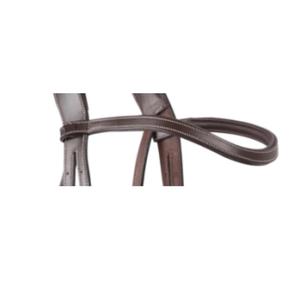 Brida de cuero de caballo de primera calidad, puntada de lujo, brida marrón anatómica mexicana, característica duradera para montar a caballo - Product Image 6