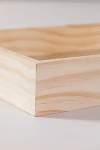 Elegante bandeja de servicio de ratán y madera con asas de bambú para desayuno, té, café, cesta de almacenamiento para el hogar para uso doméstico - Product Image 4