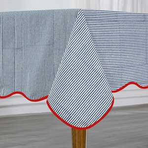 Indian Handmade Floral Simple Cotton <b>Square</b> Floor Length <b>Tablecloth</b> Washable Home Cover - Product Image 1