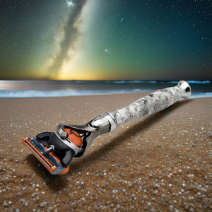 Rasoir à cartouche de rasoir de toilettage perlé pour hommes pour un rasage pratique - Product Image 1