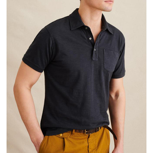 เสื้อโปโลสำหรับผู้ชายเสื้อโปโลแบบลำลองดีไซน์ใหม่ออกแบบโลโก้ได้ตามต้องการ - Product Image 4