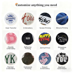 Sudaderas con Capucha Extra Grandes de Cuello Alto, Estilo Holgado, Bordadas, Transpirables, de Felpa de Algodón de 400 GSM, Personalizadas de Alta Calidad para Mujer - Product Image 5