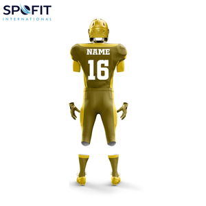 Nouveauté Maillots de football américain sublimés Ensemble de maillots de football américain Maillots de football américain pour les jeunes - Product Image 3