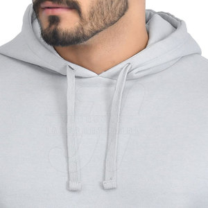 Sudaderas con capucha de gimnasio para hombre de talla grande de alta calidad, ropa de invierno con logotipo personalizado, patrones de impresión sólidos, 100% algodón transpirable personalizado - Product Image 4