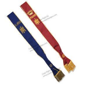 Royal Ark Mariner (Constitución escocesa) Bandera multicolor Insignia de bordado alto Diseño intrincado Flecos de lingotes dorados hechos - Product Image 6