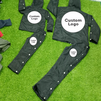Set Jaket dan Celana Windbreaker Nylon Outdoor Pria - Setelan Windbreaker Nylon Ringan Pria - Tracksuit Streetwear
