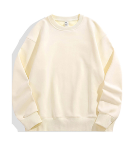 American Style Street Premium Sudadera para hombre Gradient Loose Plain Casual Crew Neck Sudaderas a granel - Product Image 1