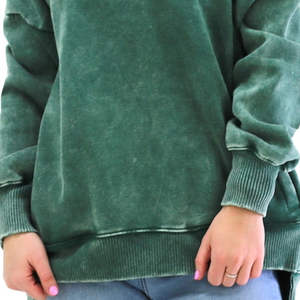 Sudadera Extra Grande para Mujer, Estilo Casual Diario, Tendencia Urbana, con Botones Delanteros y Bolsillos - Product Image 6