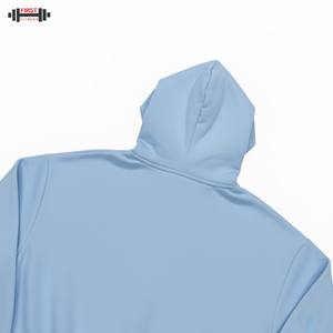 Sudaderas con capucha en blanco Fabricante Lujo 300gsm Invierno Liso Teñido Gota Hombro French Terry 100% Algodón Sudadera con capucha de alta calidad de gran tamaño - Product Image 3