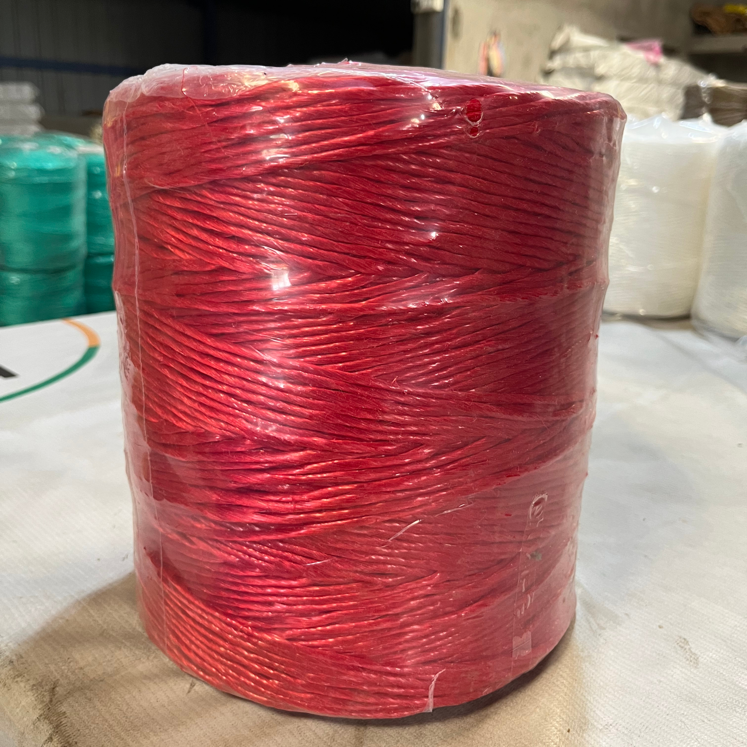 Fábrica India Polipropileno Agro Embalaje Baler Twine PP PE/PP Monofilamento Cuerda trenzada Cordel de agricultura