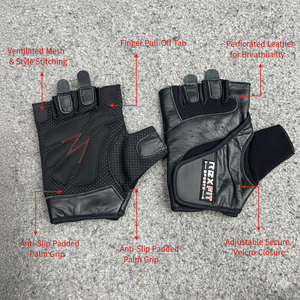 Guantes de Gimnasio de Marca Propia, Guantes de Gimnasio de Medio Dedo, Guantes con Soporte para Muñeca, Guantes de Gimnasio Transpirables Unisex, Guantes de Levantamiento de Pesas Resistentes - Product Image 5