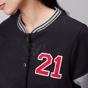 Outdoor Use <b>Lightweight</b> Letterman <b>Jacket</b> Premium Quality Wholesale Price Casual <b>Women</b> Letterman <b>Jacket</b> - Product Image 5