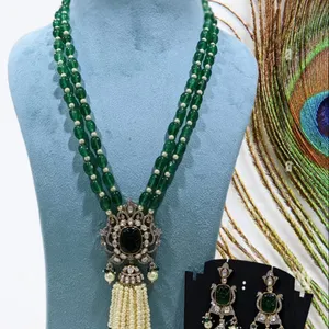 Perhiasan Emas 24K Set untuk Wanita Timur Tengah Emas Kalung Gelang Anting-Anting Perhiasan Pernikahan Arab Saudi Etiopia Hadiah