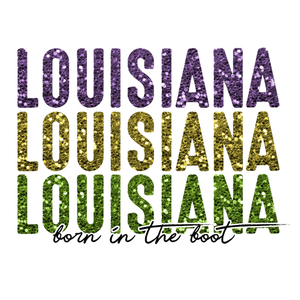 Pegatinas de Transferencia de Calor con Diseño de Boina de Luisiana, Apliques de Sublimación para Prendas y Sudaderas - Product Image 1