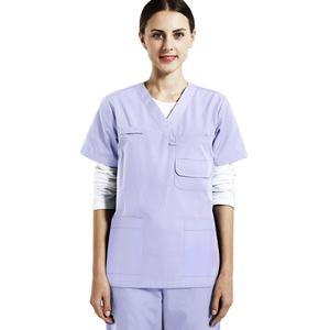 2025 Unisex cómodo uniforme de enfermería Scrub Set para Hospital médico y clínica ropa de trabajo tela tejida - Product Image 6