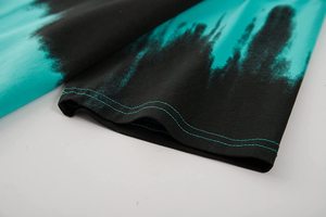 Vente en gros de T-shirts tie-dye en coton de 200 grammes pour hommes, col rond classique, manches courtes, imprimés sur mesure, couleurs vives, chemises pour hommes - Product Image 5