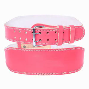 Cinturón de Levantamiento de Pesas de Cuero Vacuno de Alta Calidad para Entrenamiento en Gimnasio, Logotipo Personalizado, Equipo de Protección Física - Product Image 3