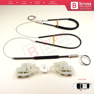 Kit de réparation de lève-vitre BWR491 pour porte avant gauche de la Série 3 E46 2001-2005 4/5 portes Facelift 51337020659 - Product Image 2