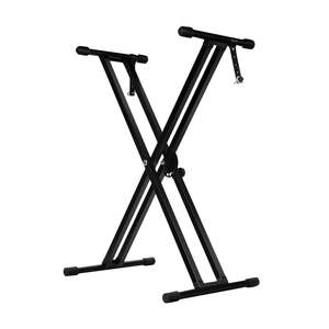 Support de clavier 5 cœurs double en X réglable pliable portable pour claviers et contrôleurs DJ - Product Image 1
