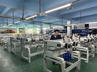 Máquina de Bordar Computarizada Yinghe Nueva de 9/12 Agujas con Doble Cabezal y Motor de 1000 RPM, Fácil de Operar para Coser Prendas