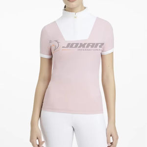 เสื้อขี่ม้าผู้หญิงที่สง่างามการออกแบบแขนยาวที่มีน้ำหนักเบาระบายอากาศเครื่องแต่งกายที่ทันสมัยสำหรับการแข่งขัน - Product Image 1