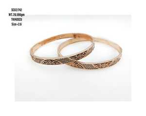 925เงินสเตอร์ลิง Cz กำไลข้อมือดีคู่ผู้หญิงเครื่องประดับลดลงการจัดส่งสินค้าหรูหรา18พันกุหลาบเครื่องประดับชุบทอง - Product Image 1