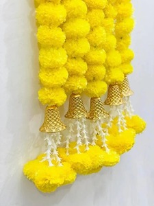 Romantique Marigold fleur guirlande cloche écologique couleur personnalisée bébé douche fête de mariage Festival noël Halloween nuit - Product Image 3