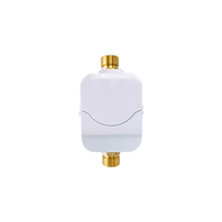 Meter Air Rumah Tangga ZHONGYI Smart Ultrasonic Non-Valve Control DN25 dengan Sambungan Berulir Proteksi IP65/IP68