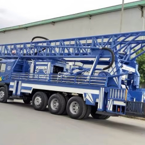 Plate-forme de forage de puits d'eau forage de base automatique 200m - 2000mt profondeur air puissance chenille mobilité fabriqué en turquie - Product Image 1