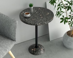 Tables basses et tables d'appoint modernes en terrazzo pour acheteurs B2B Commandes en gros faites à la main de conception durable Couleur et forme personnalisées disponibles - Product Image 4