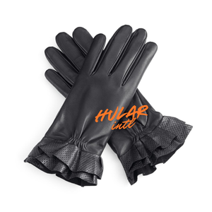 Gants en cuir de mouton véritable HULAR INTL pour femme, chauds pour l'hiver, écologiques, longueur poignet, souples pour l'extérieur avec détection d'aiguille - Product Image 6