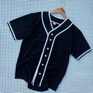 Uniforme de baseball pour jeunes Maillot à manches courtes imprimé personnalisé pour hommes Maillot de baseball Sportswear - Product Image 1