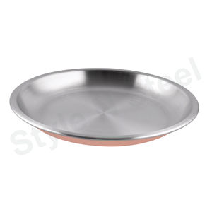 Plato de Camping de Acero Inoxidable Marrón - Product Image 1