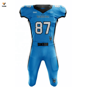 Venta al por mayor 2025 cosido superior de alta calidad camisetas de fútbol americano de la mejor calidad uniforme de fútbol americano - Product Image 3