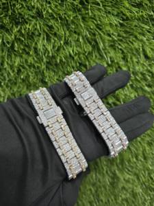 Relojes Mecánicos de Lujo para Hombre, Marca de Moda, Superventas, con Cadena Cubana de Moissanita con Claridad VVS, Precio Económico - Product Image 5