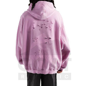 Ventes en gros de sweats à capuche en molleton lourd de style streetwear d'hiver, 100% coton respirant, coupe régulière, prix bas - Product Image 6