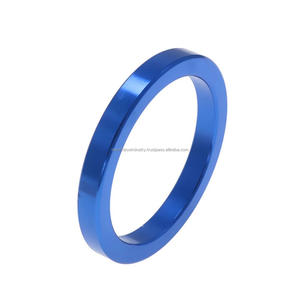 Anneau pénien bleu personnalisé en acier 5mm léger, motorisé, 40/45/50mm, jouet sexuel masculin, certifié CE Classe II, haute performance - Product Image 1