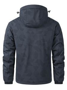 Chaqueta bomber de cuero personalizada directa de fábrica para hombre, transpirable e impermeable, estilo Hip Hop para invierno, precio al por mayor - Product Image 5